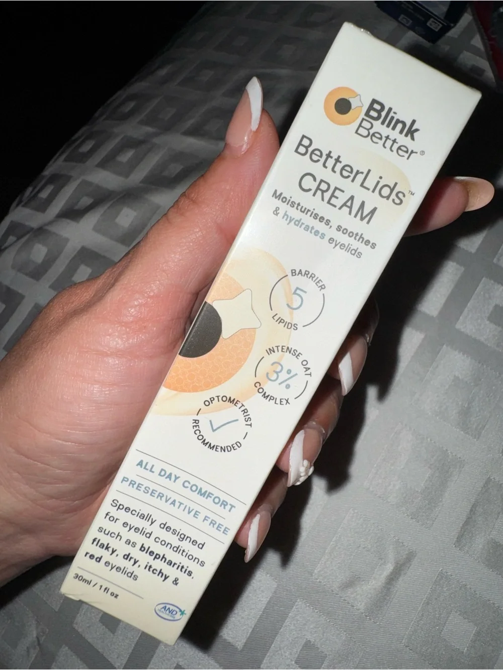 Blinkbetter Betterlids Restore Eyelid Cream – Barrier Support To Hydrate, Soothe